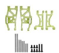 Ningyiyan Aluminium Allia Suspension Armes, pour la voiture MAXX 2.0 RC, les bras de contrôle inférieur supérieur avant et arrière, les pièces de remplacement de mise à niveau, (Vert)