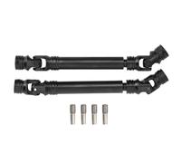 NinGYiYan Arbre d'entraînement à joint universel pour voiture RC à empattement de 313 mm de la série Axial SCX10, métal durable antirouille de haute qualité, conception rotative