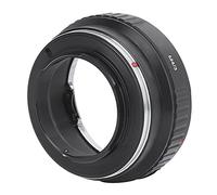 NinGYiYan Bague d'adaptation de Mise au Point Manuelle pour Monture EF vers E, Construction en Alliage d'aluminium, contrôle d'ouverture de précision, Montage sans Couture,