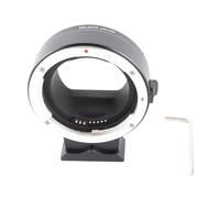 NinGYiYan Bague d'adaptation EF vers R en alliage d'aluminium, pour compatibilité d'objectif d'appareil photo, extension de base de trépied, ajustement à baïonnette 1:1, conserve l'autofocus