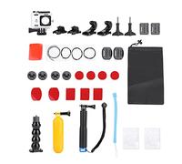 NinGYiYan Boîtier de caméra pour la plongée et le surf, coque sous-marine de 45 m de profondeur avec lentille en verre trempé, inserts anti-buée, perche à selfie télescopique, bouée et poignée