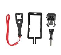 NinGYiYan Cadre de caméra d'action, pour Action2, Support de trépied 1/4", étui de Protection résistant aux Chocs avec fenêtre à Ouverture latérale, Ajustement précis, Conception