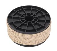 NinGYiYan Corde de Paracorde réfléchissante, pour la randonnée en Camping en Plein air, Corde de Tente Portable -Vent Mince, diamètre de 2,5 mm, Longueur de 164 Pieds, matériau (Kaki)