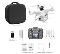 NinGYiYan Drone avec Double caméra 8K HD, évitement Intelligent d'obstacles, Moteur sans balais, pour débutants, Temps de vol de 14 Minutes, télécommande ou Fonctionnement par (-1)