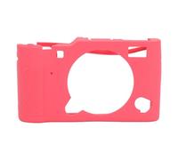 NinGYiYan Étui pour Appareil Photo sans Miroir Fuji XA3 XA5 XA10, Housse en Silicone Durable avec découpes précises, Texture antidérapante, Coque de Protection pour Un Usage (Rose)