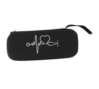 NinGYiYan Étui rigide pour stéthoscope, grande taille, résistant aux chocs, en EVA, sac de rangement pour accessoires d'infirmière