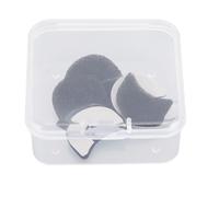 NinGYiYan GO3 GO3S Coupe-vent pour microphone, housse de pare-brise compatible avec réduction du bruit, réduction du bruit du vent à haute vitesse, ensemble de 6 pièces avec boîte