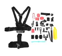 NinGYiYan Harnais de Poitrine extérieur, Support de Sangle de tête, bâton de Selfie, poignée Flottante, Kit d'accessoires pour