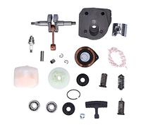 NinGYiYan , Kit d'assemblage piston cylindre bougie d'allumage vilebrequin joint d'huile pour tronçonneuse 340 345 350