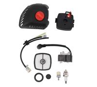 NinGYiYan Kit de Couverture de Filtre à Air pour tondeuse à gazon Durable pour Bougie en Aluminium Bobine d'allumage d'allumage TC210 EB212 GT225 ES210 Garden Tool Maintenance