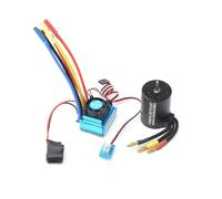 NinGYiYan Moteur sans balais 3650 3100KV avec ESC sans balais 45A, pour Voiture RC 1/8 1/10, pièce de Bateau RC (120A)