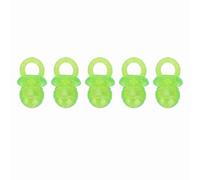 NinGYiYan pour Animaux de Compagnie Teether, pour Jouet à mâcher en Forme de Sucette, Jouets à Mastication de Sons interactifs, 5 pcs, Toys de Dentition de Chien Durable pour (Vert)