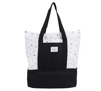 NinGYiYan pour isolater, pour Le Refroidisseur de Sac à Lunch, Double Usage, Utilisation de l'école - Sacs de Stockage de Nourriture, conteneur de boîte (Figures géométriques)