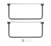 NinGYiYan, pour l'aluminium, pour Pliable, 2 Ensembles grilles murales Porte-Chaussures suspendues étagères de Rangement de Pantoufle pour RV, Espace - Organisateur de Chaussures