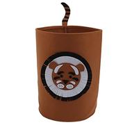 NinGYiYan pour Le Coton Biologique, pour Les paniers de Rangement, épaissis, Apparence d'animaux de Dessin animé, Design Pliable, Portable, pour Le Linge pour bébé (Tiger Motif)