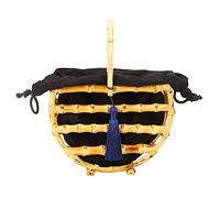 NinGYiYan pour Le Sac à Main pour Femmes Faites à la Main - fourre-Tout Creux, avec décor de Gland - pour Les Voyages à la Plage