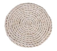 NinGYiYan Pour les tatamis, pour tenture ronde dans la nature siège tressé fait main et coussin pour le sol