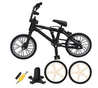NinGYiYan pour modèle de vélo sur chenilles Traxxas RC, pneus amovibles, construction en alliage et plastique, jouet éducatif pour enfants, décoration de galerie de toit pour la (Noir)