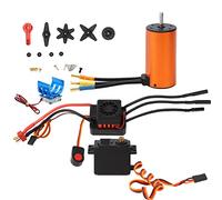 NinGYiYan pour véhicules RC sur chenilles, moteur sans balais 3670, ESC sans balais 80 A, servo 15 kg, accélérateur puissant, fonctions de freinage réglables, pièces de mise à (Appareil à gouverner