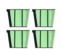 NinGYiYan Protecteur de Jambe de Cheval, pour Protection Contre Les Mouches des Jambes de Cheval, Bottes de Cheval en Maille Respirante, pour stalle et pâturage, Ensemble de 4 (Vert)