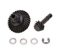 Ningyiyan RC Bevel Gear Ensemble, pour Axial 1/10 Car, Usure High Strength en acier inversé, Kit de vitesse hélicoïdal 8T 30T, Construction de métaux de précision, Smoot, Smoot