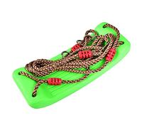 NinGYiYan Siège de balançoire courbé en Plastique pour Enfants, Durable pour Aire de Jeux dans Le Jardin, Conception Ergonomique pour la Maternelle, balançoire sûre et Confortable (Vert)