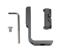 NinGYiYan Support de caméra d'action Horizontal pour X4, Alliage d'aluminium CNC, Support magnétique en L avec Adaptateur, Commutation Verticale et Horizontale, Compatible avec