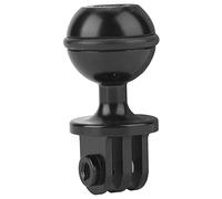 NinGYiYan Support de tête sphérique Rotatif à 360 ° en métal, Adaptateur de Base de Bras de Lampe de Photographie pour Appareil Photo (Noire)