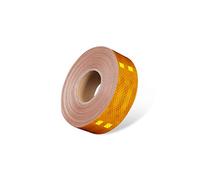 NINHFTDROU Ruban réfléchissant fluorescent Bande Réfléchissante 5 cm x 45 m Multicolore(Yellow a)