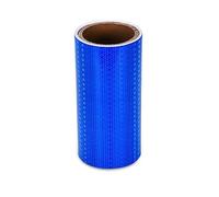 NINHFTDROU Ruban réfléchissant fluorescent Bande réfléchissante autocollants de marquage de sécurité d'avertissement auto-adhésifs multicolores(Blue)