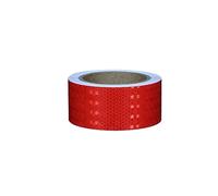 NINHFTDROU Ruban réfléchissant fluorescent Bande réfléchissante d'avertissement extérieur 5 cm x 3/10/50 m(5cm x 10m)