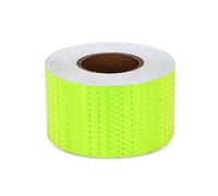 NINHFTDROU Ruban réfléchissant fluorescent Bande Réfléchissante Multicolore 10cm x 45m(Green)