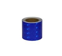 NINHFTDROU Ruban réfléchissant fluorescent Bande Réfléchissante Multicolore 2po x 9,8pi(Blue)