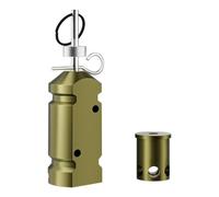Niniang 1 Pièce Alarme de Périmètre par Câble 12 Calibres Dispositif D'Alarme de Fil de Camp en Métal avec Option .22 Système de Sécurité D'Avertissement Précoce pour le Camping