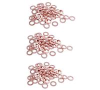 Niniang 150 Pcs Rondelle en Cuivre Crush Rondelle D'Etancheite 6mm x 10mm x 1mm