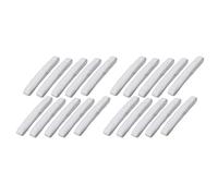 Niniang 20 PièCes SéRies PVA Filets de de PêChe Micro-Mesh 5 M Recharge de PêChe à la Carpe Bas de Stockage Rig Bait Wrap 25Mm Alimentateurs de PêChe