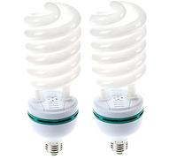 Niniang 2X 105W (525W Équiv.) 5500K Photographie Lumière Du Jour E27, Ampoule pour Cfl