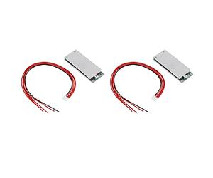 Niniang 2X 4S Carte De Protection Lifepo4 BMS 3.2V De 12V 100A avec la Batterie De Chargeur De Batterie De Chargeur Équilibrée D'Onduleurs