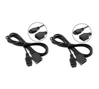 Niniang 2X Câble D'Extension À 9 Broches pour 2/3 Megadrive 2 Contrôleur