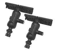 Niniang 2X Support à Boule avec DéTecteur de Poisson et Plaque de Universelle Accessoires de Kayak, Base Hexagonale Intérieure