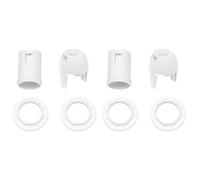 Niniang 2X Vis À Coque En Plastique de Type Douille E14 Ampoule Douille AC 250V 2A