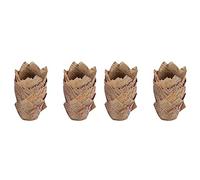 Niniang 300 Pcs Tulipe Cupcake Liners Tasses de Cuisson Muffin Liner Papier Graisse Cupcake Wrappers pour Mariage, Fête d'anniversaire