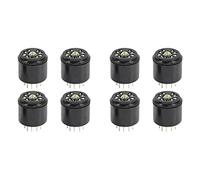 Niniang 4X 9Pin Bakelite Vacuum Tube Socket Saver Base pour 12AX7 12AU7 ECC82 ECC83 Ampères, 8 Pcs