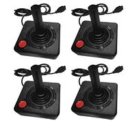 Niniang 4X Manette de pour 2600 Rocker avec Levier à 4 Directions et Bouton D'Action Simple Manette Rétro