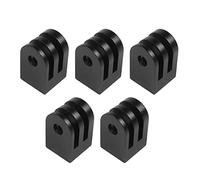 Niniang 5X Mini Socle de TrÉpied en Alliage D'Aluminium CNC Adaptateur de Base pour CamÉra de Sport en Plein Air pour Accessoire Monopode de Toutes Les Vis 1/4 Pouce