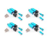 Niniang 8X pour Améliorer Les Amortisseurs Métalliques A959-B A949 A959 A969 A979 1/18 RC Pièces de Voiture, Bleu