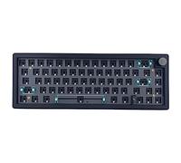 Niniang GMK67 Kit D'Entretoise de Clavier MéCanique RemplaçAble à Chaud RVB RéTroéClairé Bluetooth 2.4G sans Fil 3 Modes (Noir)