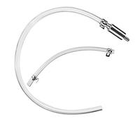 Niniang Kit D'Outils de Purge de Frein à Sens Unique pour Frein à Sens Unique Kit D'Outils de Purge de Frein Blanc Nouveau pour Motos Conduite de Carburant Embrayage Hydraulique