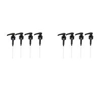 Niniang Lot de 8 Pompes à Sirop Noires de 8 ML, pour Les Sirops de Café