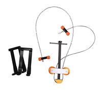 Niniang Presse à Arc Portative Tenue dans la Main et Supports Quadruples pour Le Tir à l'arc à Poulies